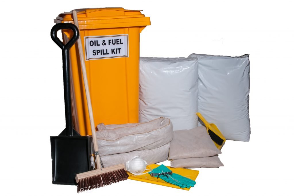 240L Wheelie Bin Oil Spill Kit